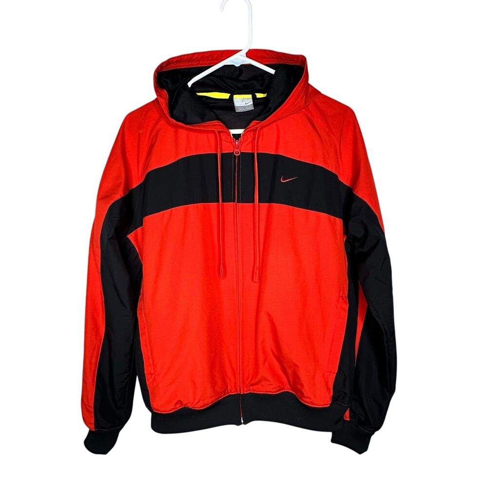 Nike Nylon Parker Windbreaker Jacket - Boy's Size L (12-14)